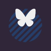 Logo for Bluesky